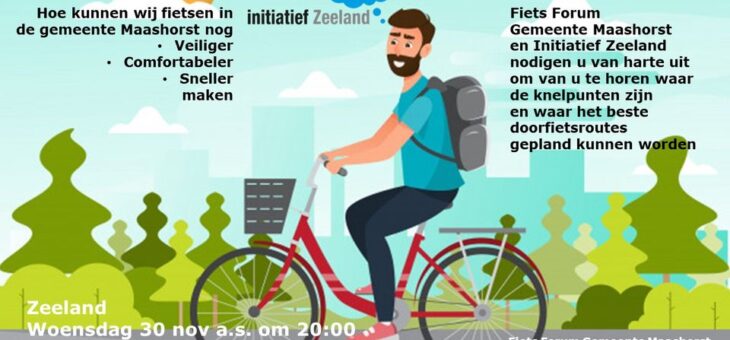 Thema-avond over fietsroutes Zeeland